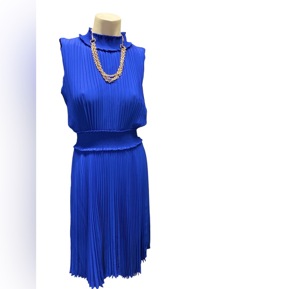 ❤️NWT Stunning Royal Blue Designer Dress Sz. 10